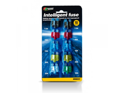 Набор предохранителей со светодиодной индикацией обрыва, RR8031 RUNWAY RACING от RUNWAY Набор предохранителей со светодиодной индикацией обрыва, RR8031 RUNWAY RACING