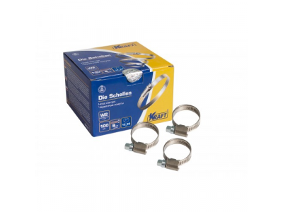 Хомут 12-22 мм (нержавеющая сталь) OBERKRAFT от KRAFT Хомут 12-22 мм (нержавеющая сталь) OBERKRAFT