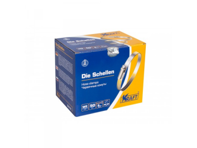 Хомут 40-60 мм (нержавеющая сталь) OBERKRAFT от KRAFT Хомут 40-60 мм (нержавеющая сталь) OBERKRAFT