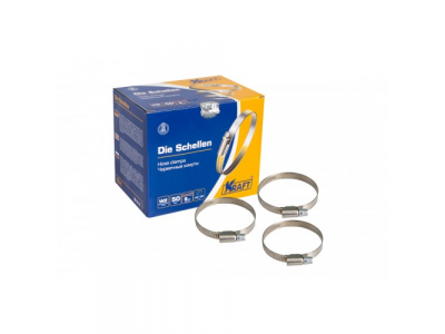 Хомут 32-50 мм (нержавеющая сталь) OBERKRAFT от KRAFT Хомут 32-50 мм (нержавеющая сталь) OBERKRAFT