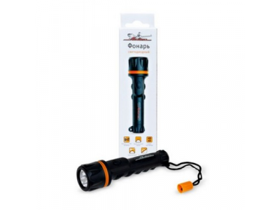 Фонарь на батарейках "AIRLINE" прорезиненный LEDx3