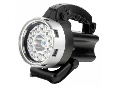 Фонарь поисковый, аккумуляторный, галоген 25W + 11 светодиодов// Stern от STERN Фонарь поисковый, аккумуляторный, галоген 25W + 11 светодиодов// Stern