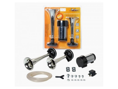 Сигнал звуковой пневматический AIRLINE 12В 160/210мм