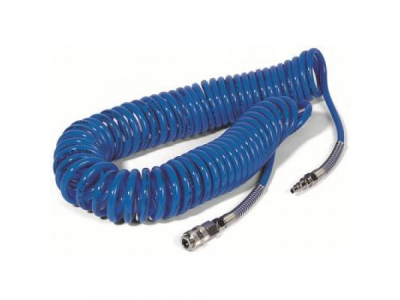Шланг GAV спиральный полиуретановый SPR 8х12мм 12м (Быстросъём)
