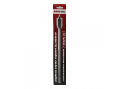 Сверло по дереву RedVerg перовое HCS 17x300 мм от REDVERG Сверло по дереву RedVerg перовое HCS 17x300 мм