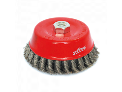 Щётка №006; 2108014135 d- 80 M-14 чашеобразная,витая от АТАКА Щётка №006; 2108014135 d- 80 M-14 чашеобразная,витая