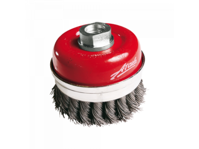 Щётка №015; 1112014150 d-120 M-14 чашеобразная с кольцом, витая от АТАКА Щётка №015; 1112014150 d-120 M-14 чашеобразная с кольцом, витая