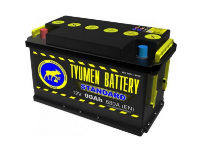 Аккумулятор 6ст - 90 (Тюмень) L оп